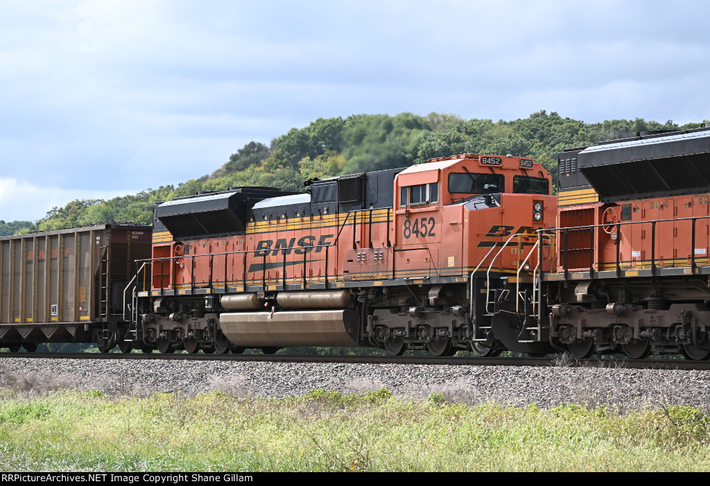 BNSF 8452 Roster